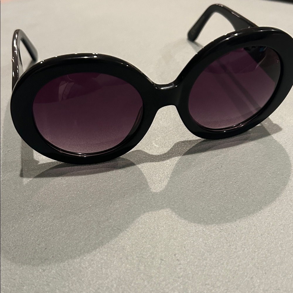 Aldo Black Sunglasses with Purple Tint NWOT